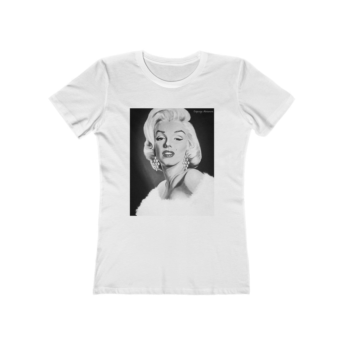 🔻Marylin Monroe in Black & White - Women's The Boyfriend Tee