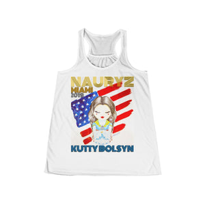 Nauryz -Women's Flowy Racerback Tank