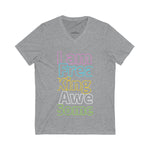 I am freaking Awesome - Unisex Jersey Short Sleeve V-Neck Tee