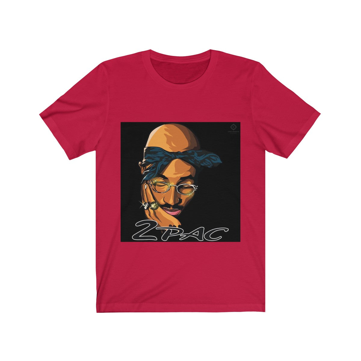 2 PAC SHAKUR - Unisex Jersey Short Sleeve Tee