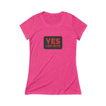 YES I DO BITE - Triblend Short Sleeve Tee