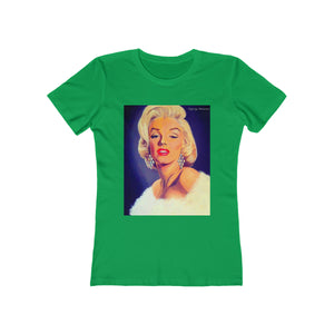 🔻Marylin Monroe Living in Color - Women's The Boyfriend Tee