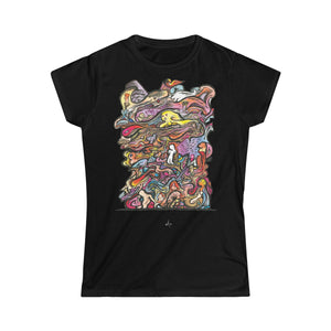 In the center of... - Women's Softstyle Tee