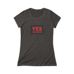 YES I DO BITE - Triblend Short Sleeve Tee