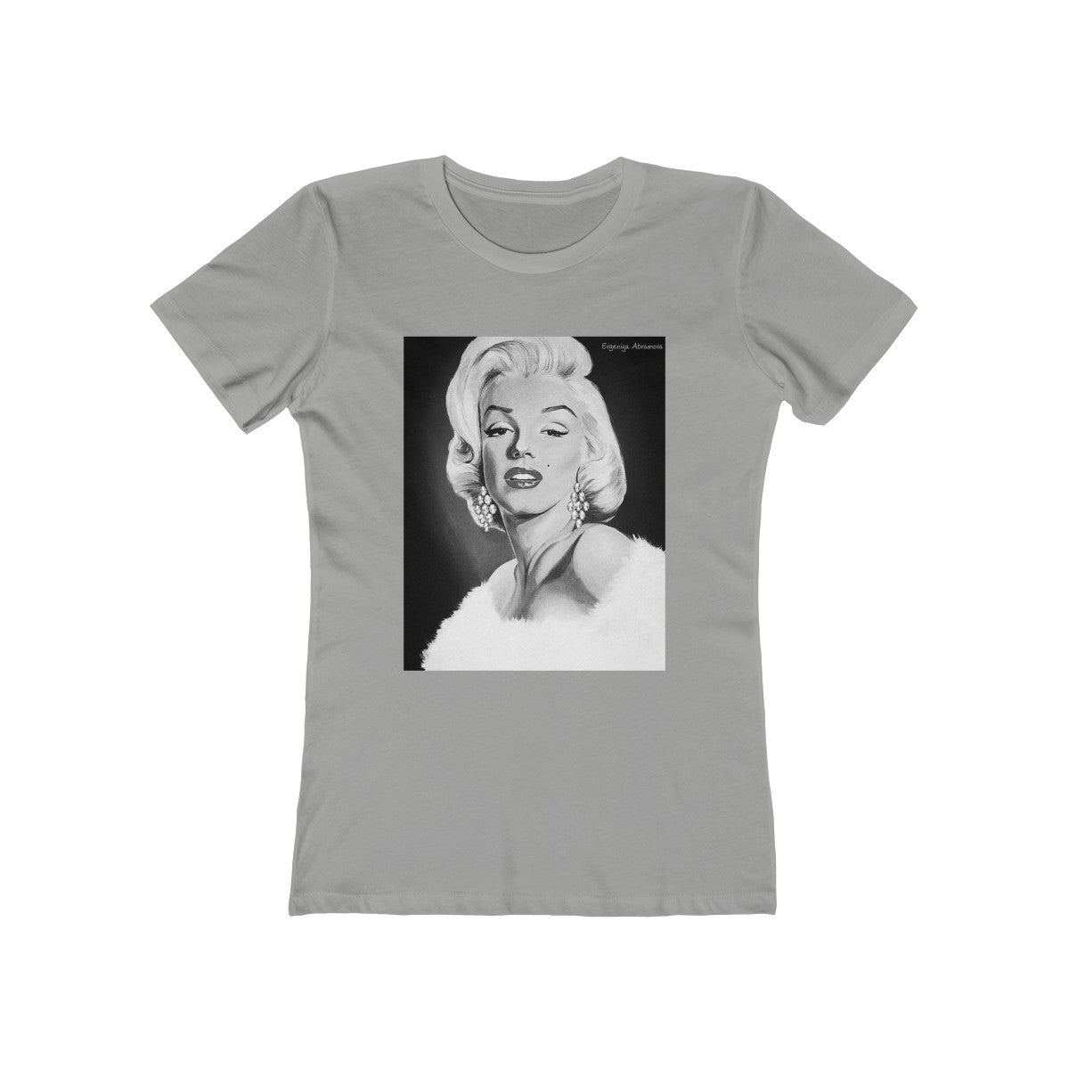 🔻Marylin Monroe in Black & White - Women's The Boyfriend Tee