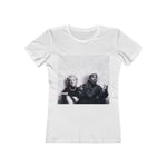 Marylin Monroe and 2 Pac - Women's The Boyfriend Tee